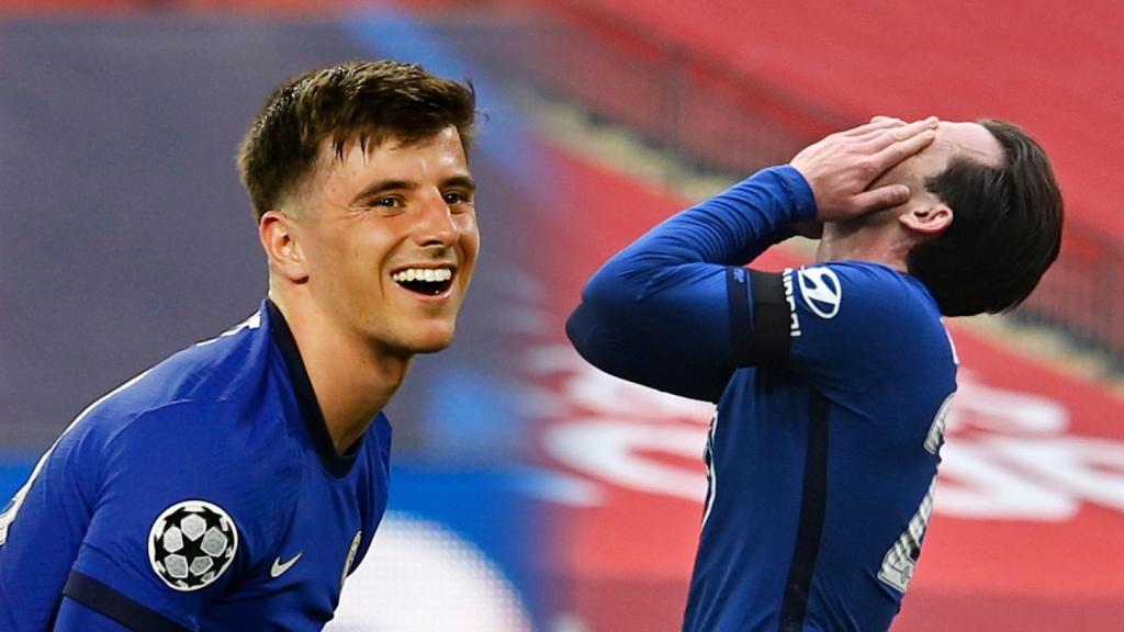 Mason Mount y Ben Chilwell, en un fotomontaje