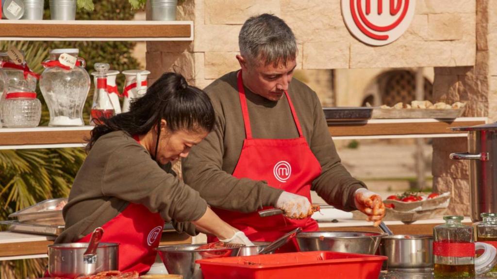 Dani y Jiaping en 'MasterChef'