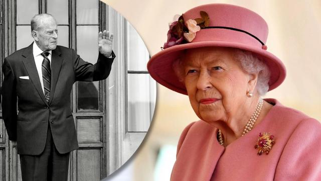 La reina Isabel II es la principal protagonista de Buckingham tras la muerte de su marido.