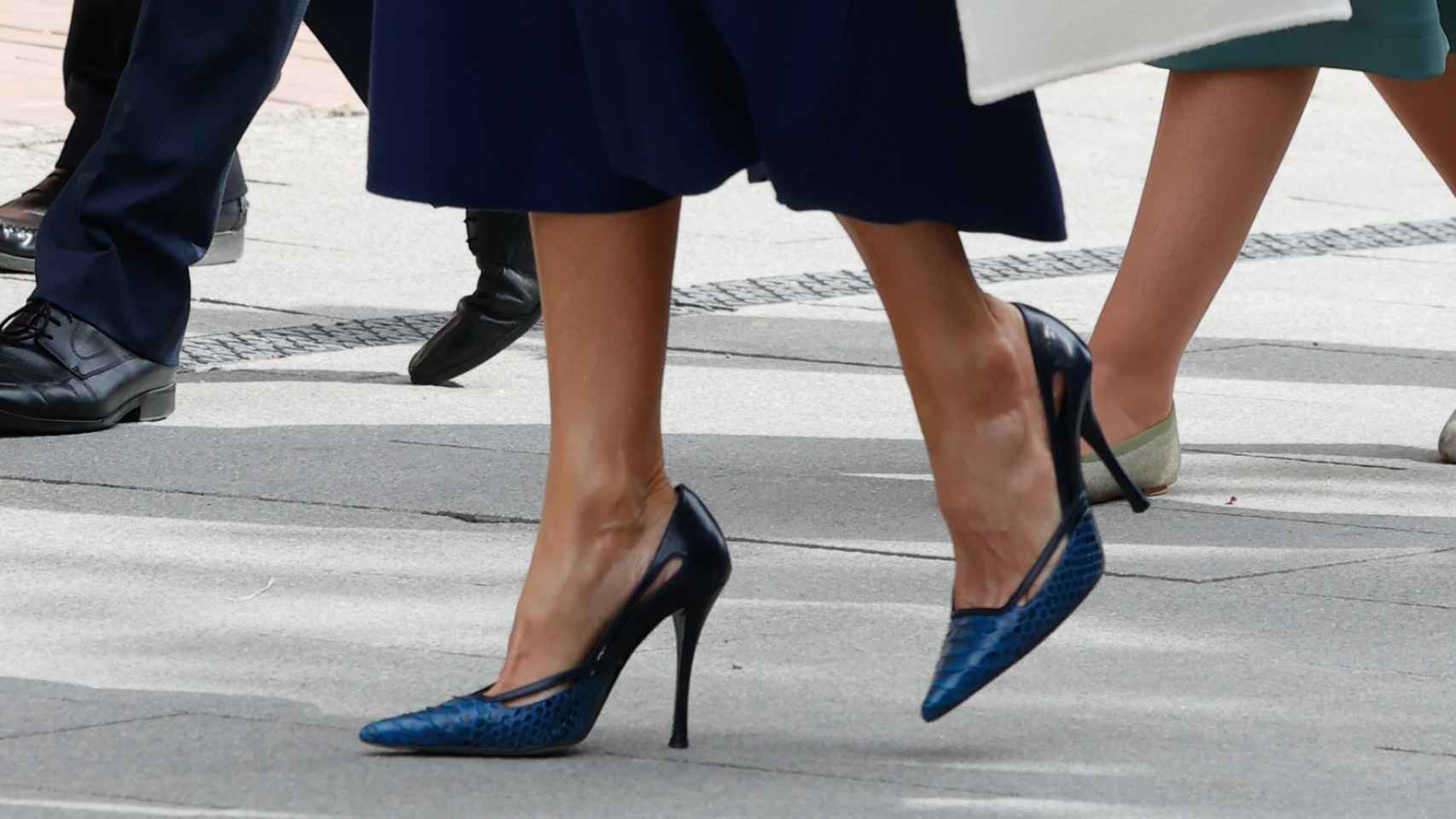Los zapatos de Magrit de la reina Letizia.