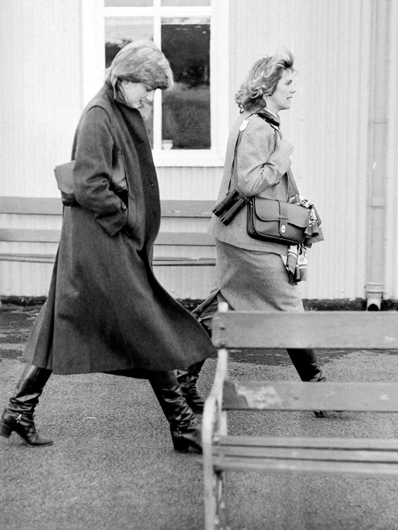 Diana de Gales y Camilla Parker-Bowles, en una imagen de 1980.