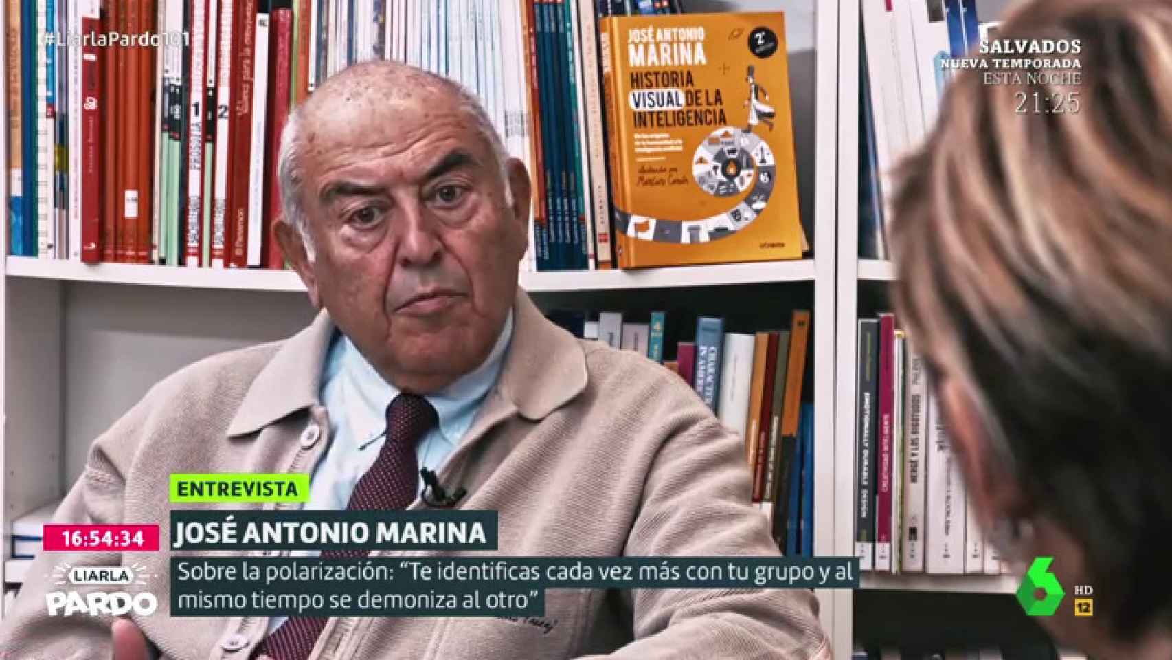 El filósofo José Antonio Marina ya advirtió de los peligros de la polarización política.