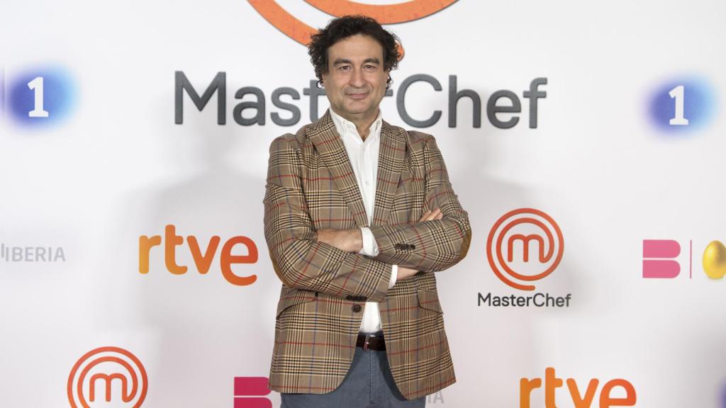 Pepe Rodríguez en la presentación de la novena edición de 'MasterChef'.