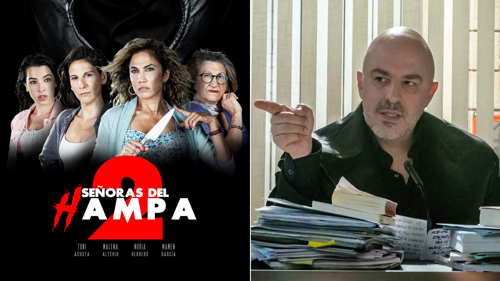'Señoras del (h)AMPA' contra 'Caronte': la inédita guerra de series españolas en Mediaset