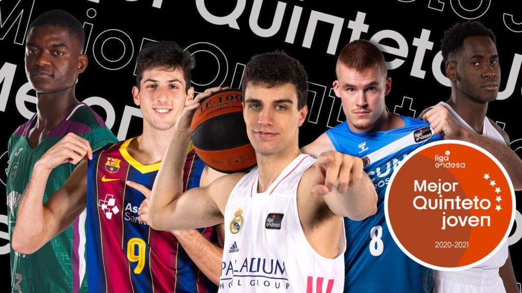 Alocén y Garuba, en el mejor quinteto joven de la ACB 2021