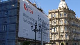 Futura sede del Consorcio de la Zona Franca en la calle Areal de Vigo.