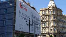 Futura sede del Consorcio de la Zona Franca en la calle Areal de Vigo.