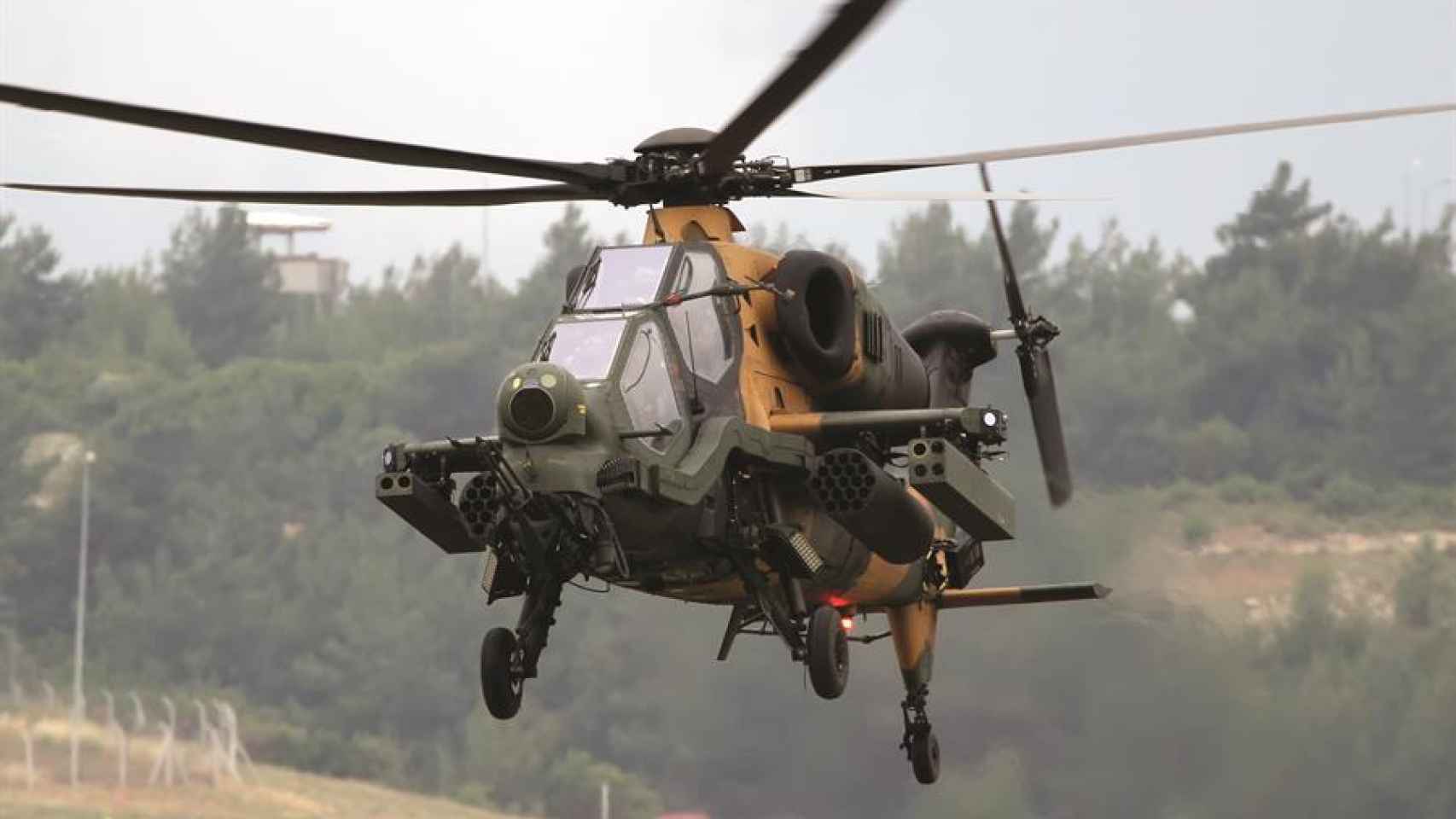 Helicóptero de ataque T129 del Ejército de Turquía