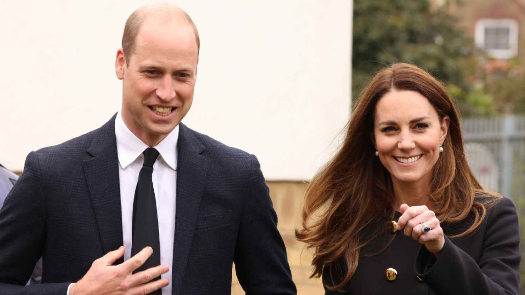 El príncipe Guillermo y Kate Middleton, durante un acto reciente en Londres.