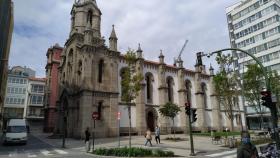 La Iglesia Castrense de la calle San Andrés, en A Coruña.