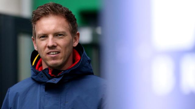 Nagelsmann tras un partido del Leipzig