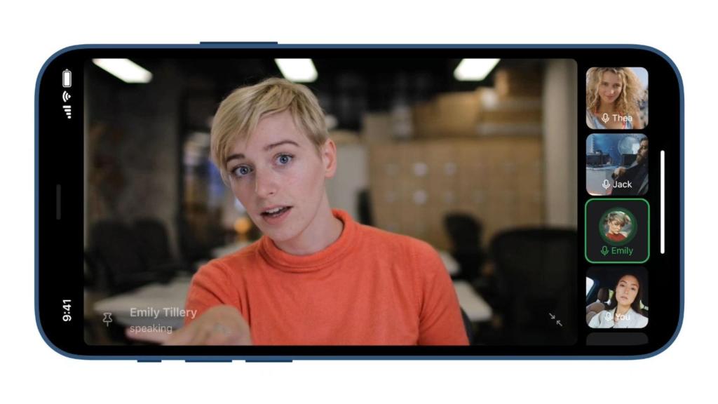 Videollamadas en grupo de Telegram