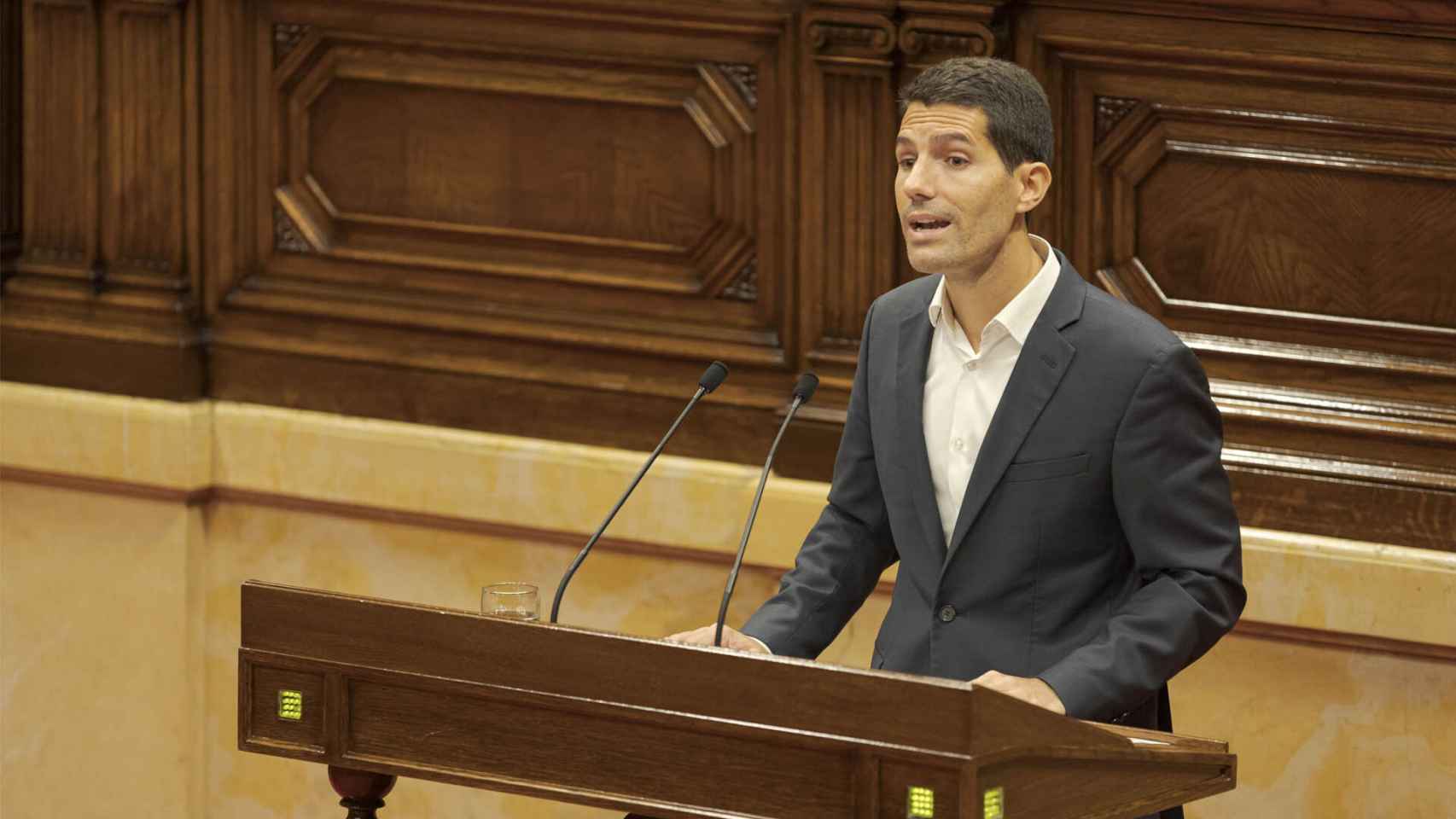 Nacho Martín Blanco, portavoz de Ciudadanos en el Parlamento de Cataluña.