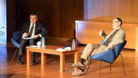 Pedro Mouriño y Xosé Carlos Arias en el debate.