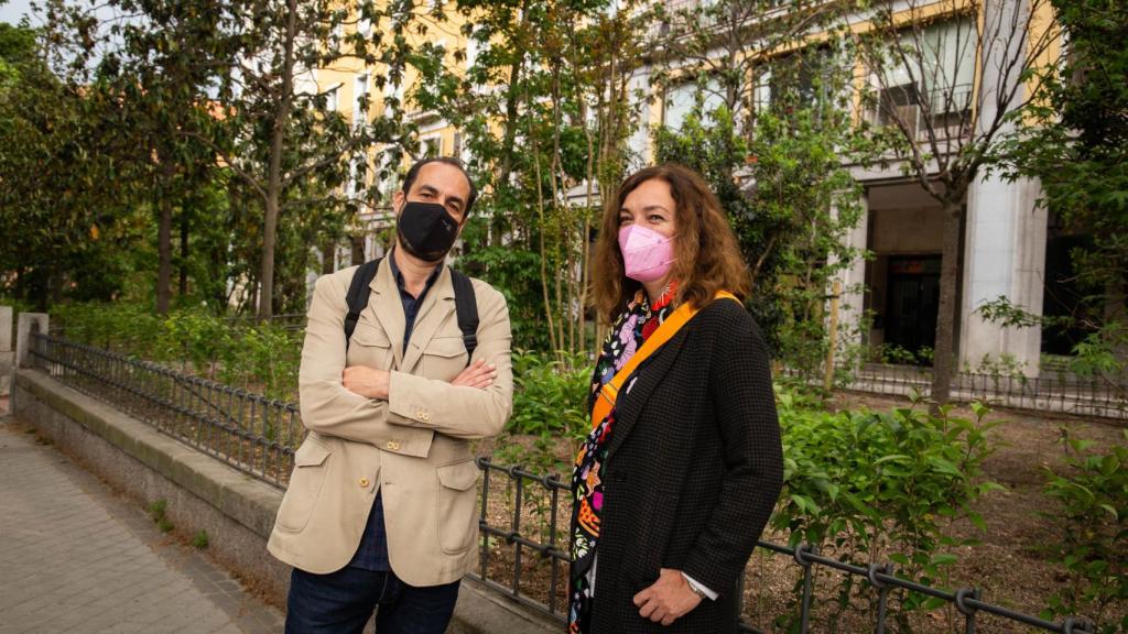 Pepe y Rosa, en el barrio Niño Jesús.