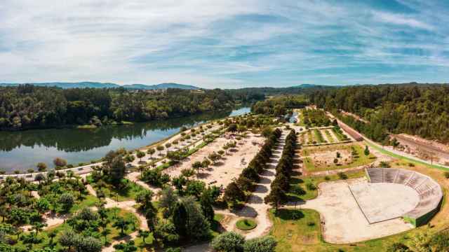 Parque de A Canuda, en Salvaterra de Miño.