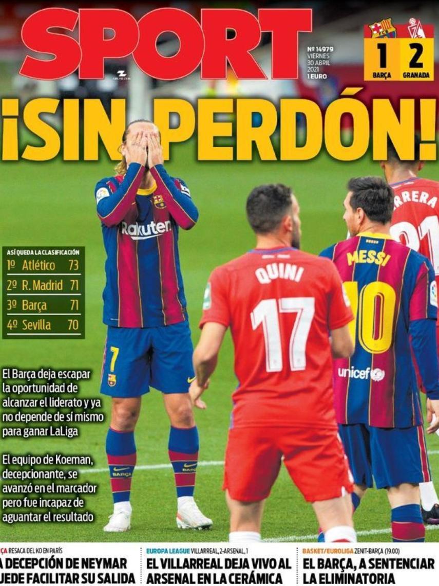 Portada SPORT