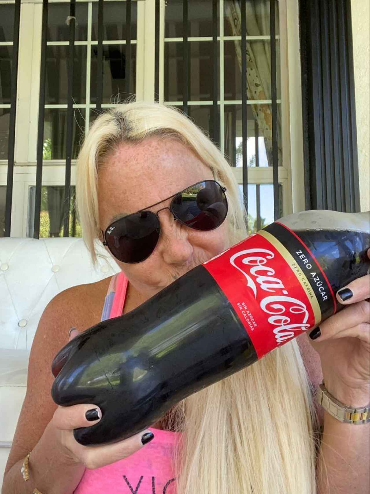 Leticia Sabater es una auténtica fan de la Coca-Cola Zero.
