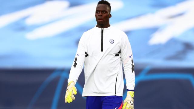 Edouard Mendy, con el Chelsea