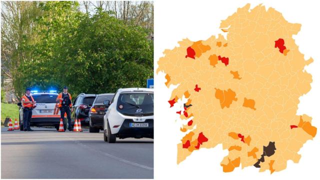 Este es el mapa de Galicia de movilidad, hostelería y restricciones que está en vigor