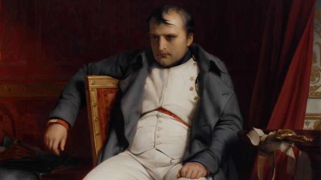 'Abdicación de Napoleón en Fontainebleau', por Paul Delaroche.