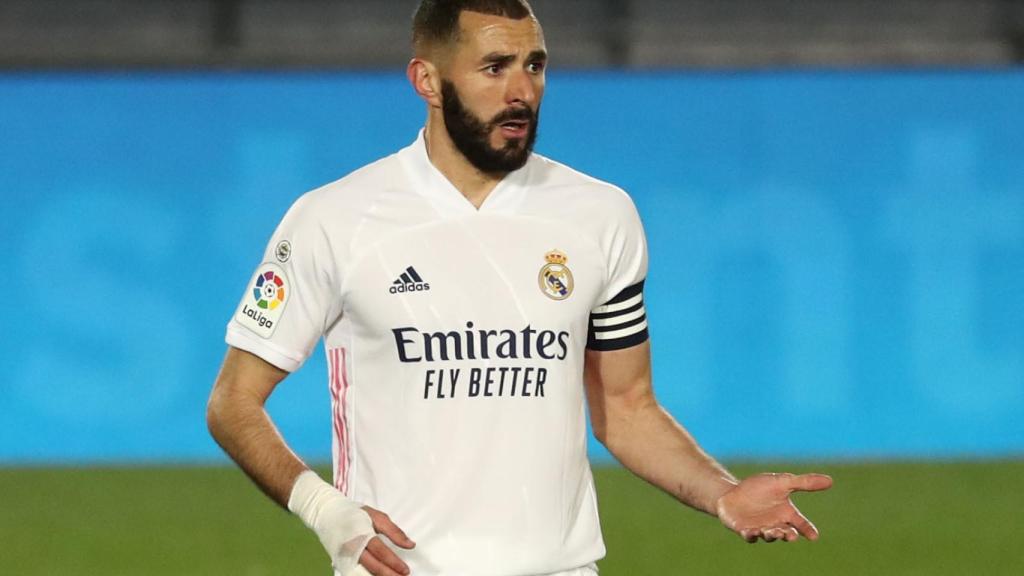 Karim Benzema pide explicaciones a un compañero