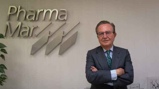 José María Fernández Sousa Faro, presidente de PharmaMar, en la sede de la compañía. (Beatriz Donlo)