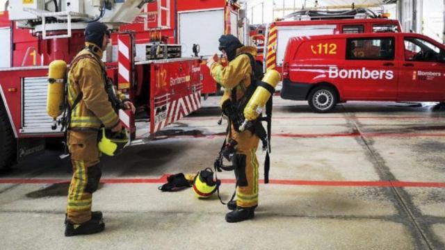 Los bomberos de la Diputación de Alicante