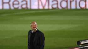 Zinedine Zidane, en el Alfredo Di Stéfano
