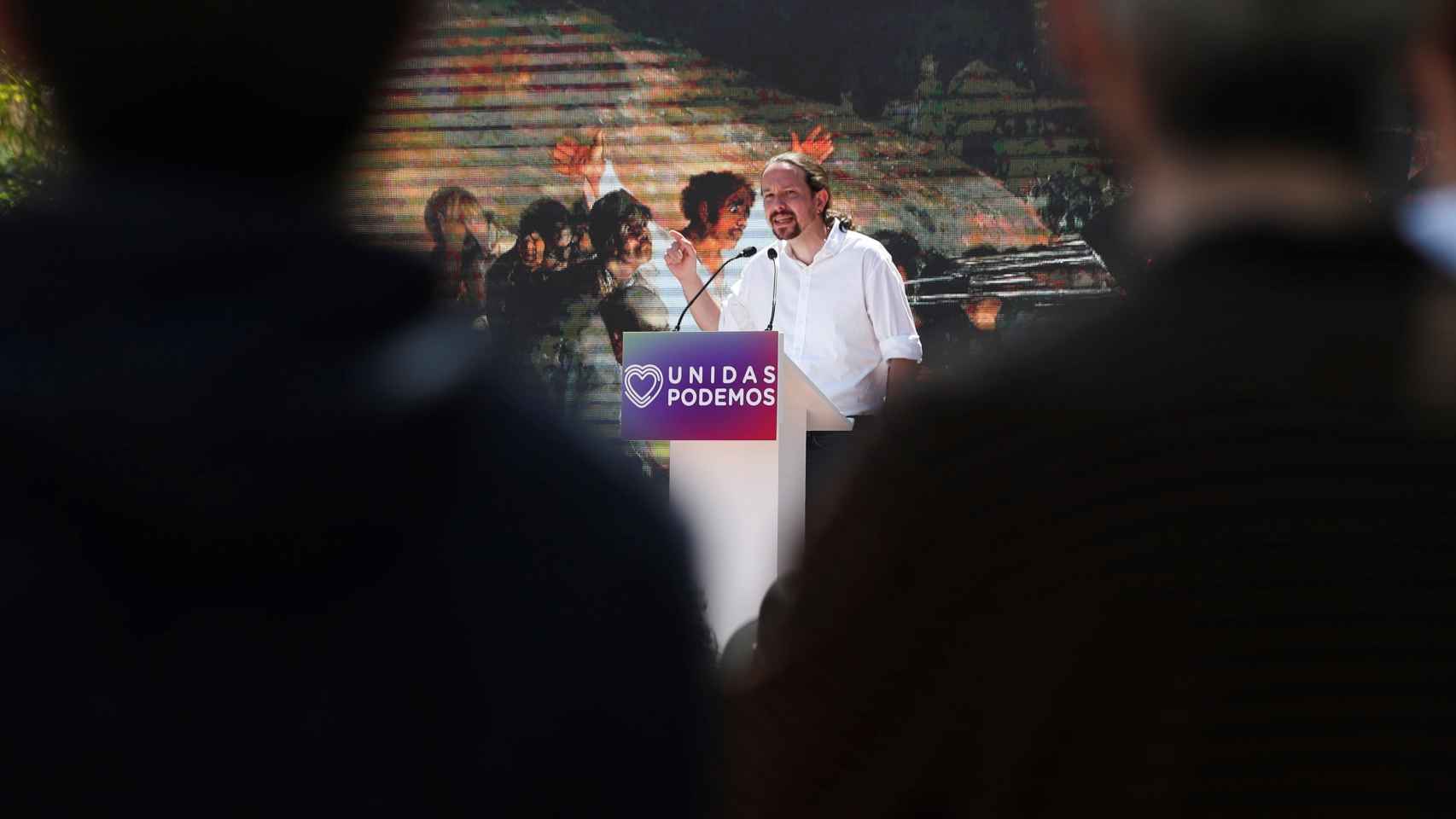 El líder de Unidas Podemos y candidato de la formación a la presidencia de la Comunidad de Madrid en las elecciones del próximo 04 de mayo, Pablo Iglesias.