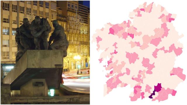 Covid: Los municipios de Galicia más afectados en contagios e incidencia