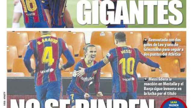 La portada del diario Mundo Deportivo (03/05/2021)