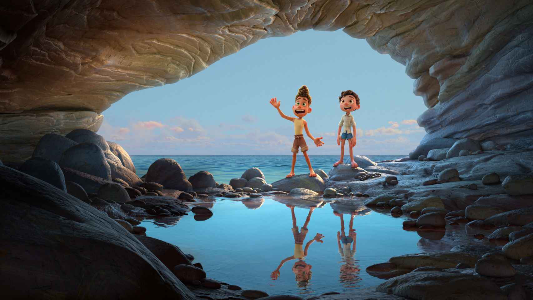 Fotograma de 'Luca', la nueva película de Pixar.