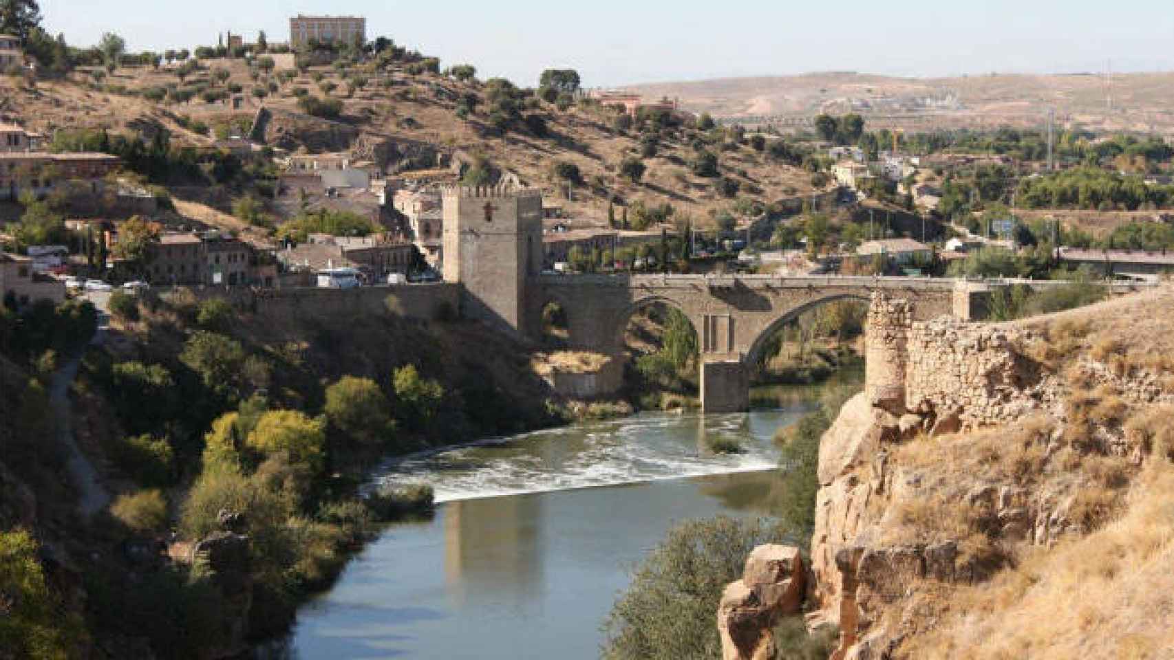 El río Tajo a su paso por Toledo, en una imagen de archivo