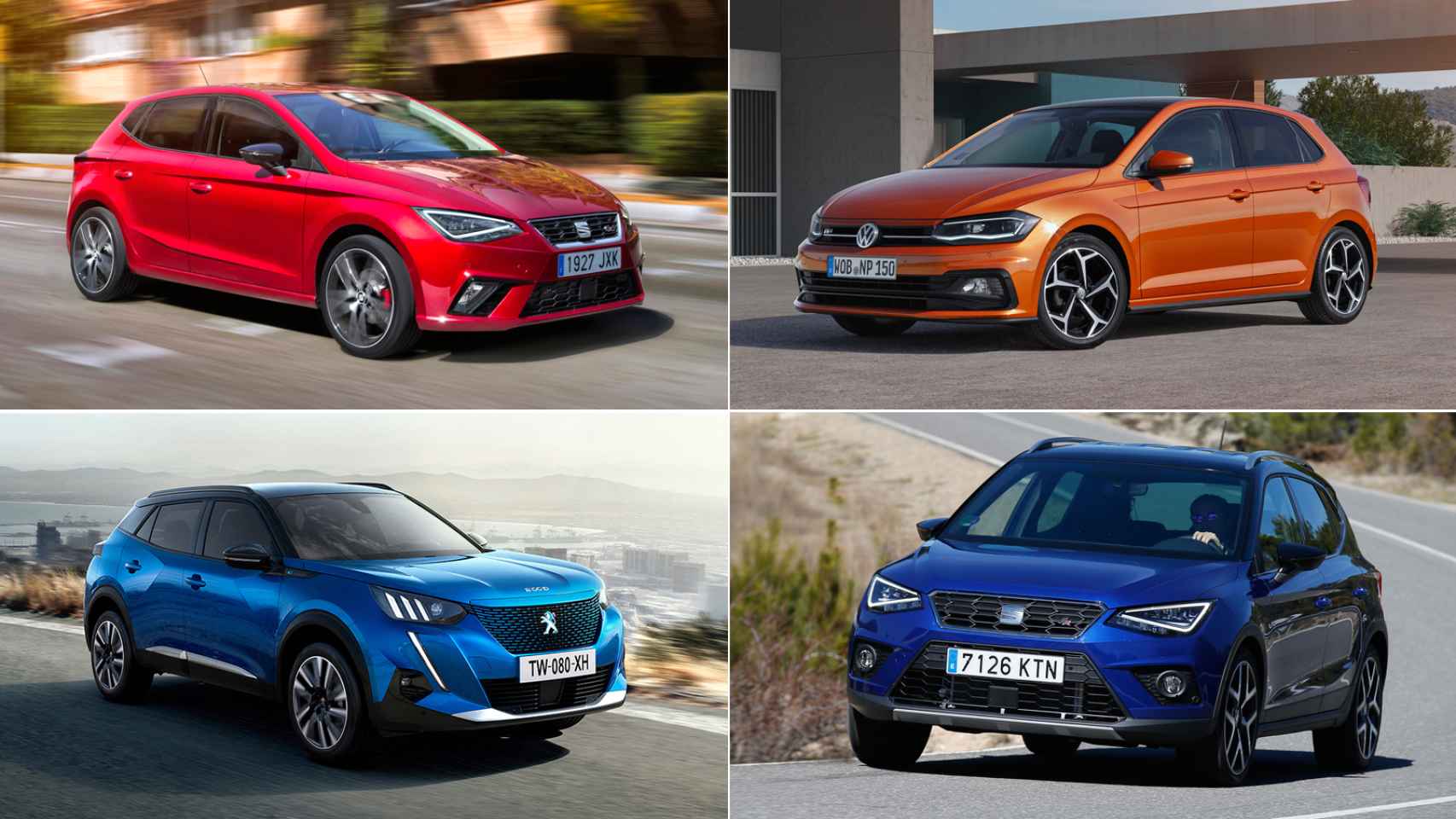 Estos son los 10 coches más vendidos en España en el último mes