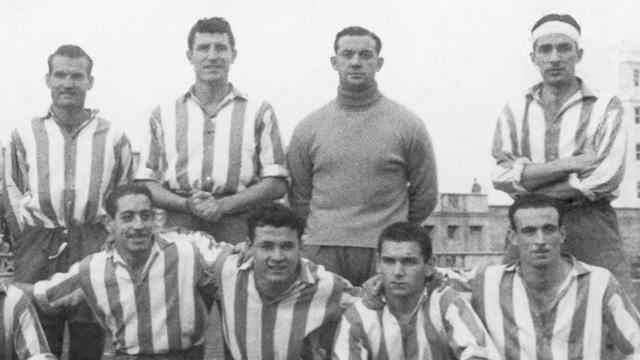 Equipo del Deportivo que fue subcampeón en 1950