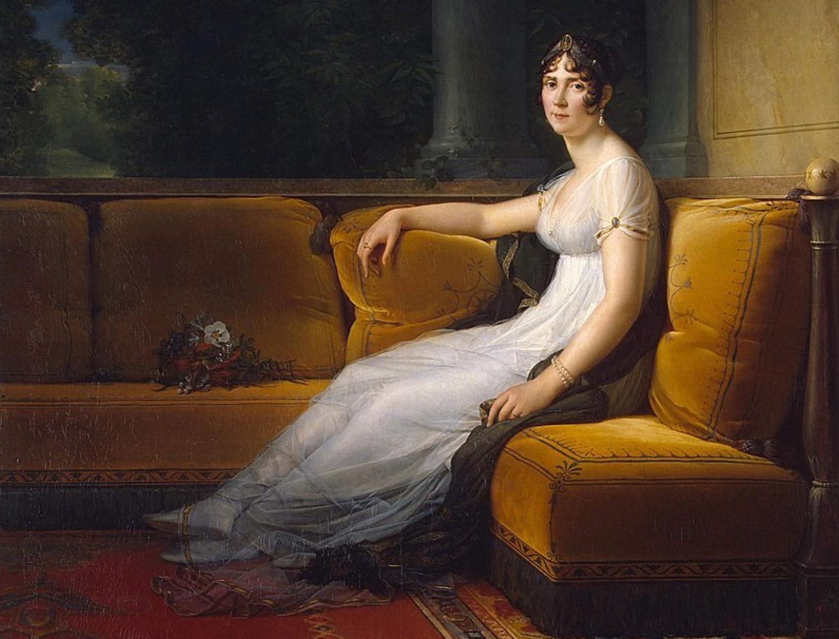 Retrato de la emperatriz Josefina Bonaparte, por François Gérard.