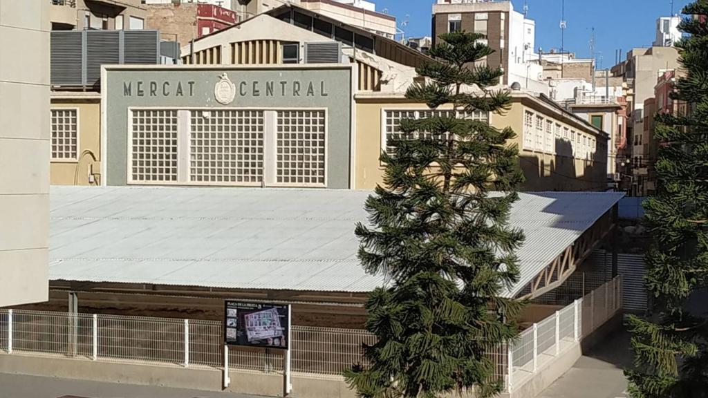 Imagen actual del Mercado Central de Elche.