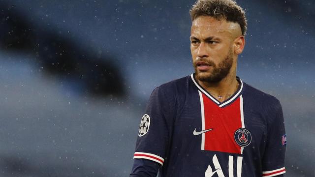 Neymar Júnior, en un partido del PSG en la temporada 2020/2021