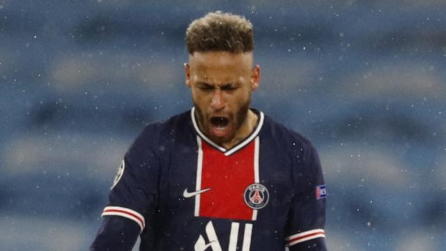 Neymar Júnior, en un partido del PSG en la temporada 2020/2021