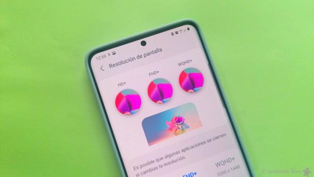 Cómo cambiar la resolución de pantalla en tu móvil Samsung