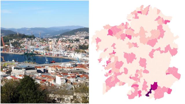 Covid: Los municipios más afectados de Galicia en contagios e incidencia