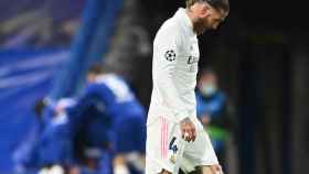 Sergio Ramos, tras el segundo gol del Chelsea ante el Real Madrid