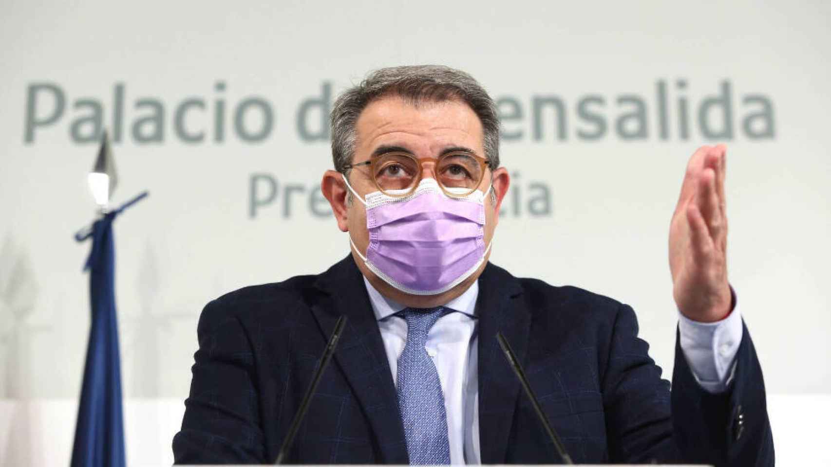 Jesús Fernández Sanz, consejero de Sanidad de Castilla-La Mancha, en una imagen reciente