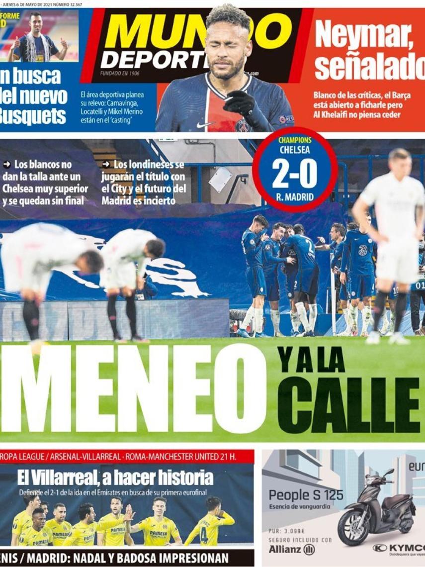 Portada Mundo Deportivo