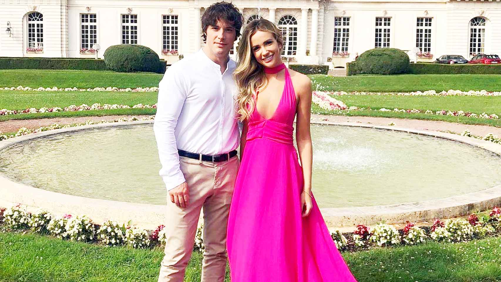 Jordi Cruz y Rebecca Lima, en la imagen con la que confirmaron su noviazgo.
