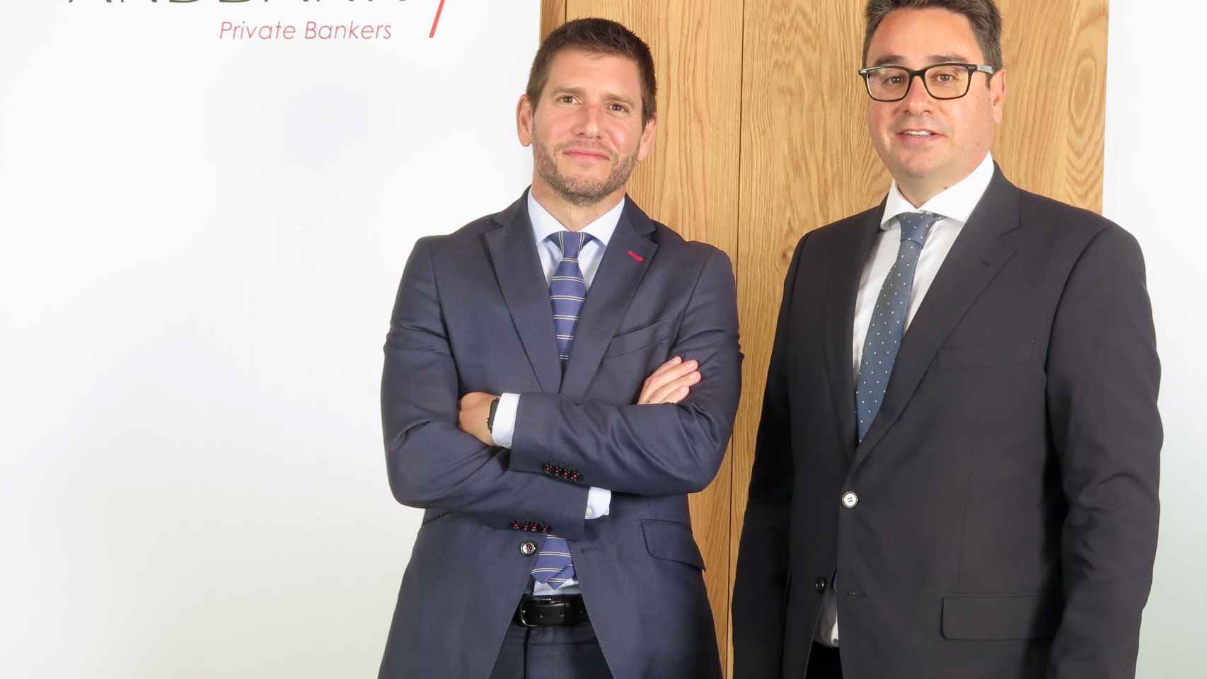 Vicente Cabanes y José Fenoll, Andbank España.