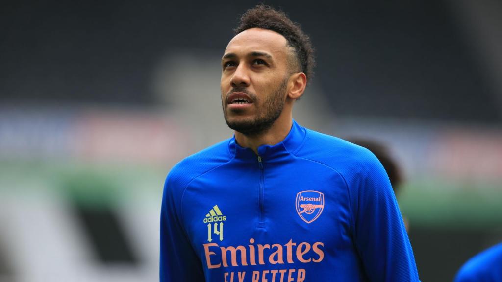 Aubameyang, con el Arsenal