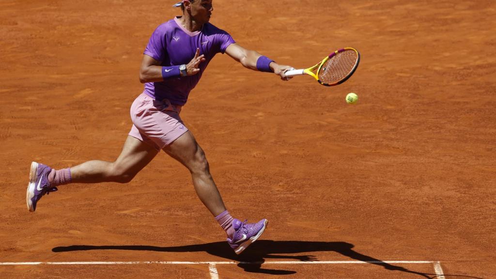 Nadal llega apurado a una derecha frente a Popyrin en Madrid