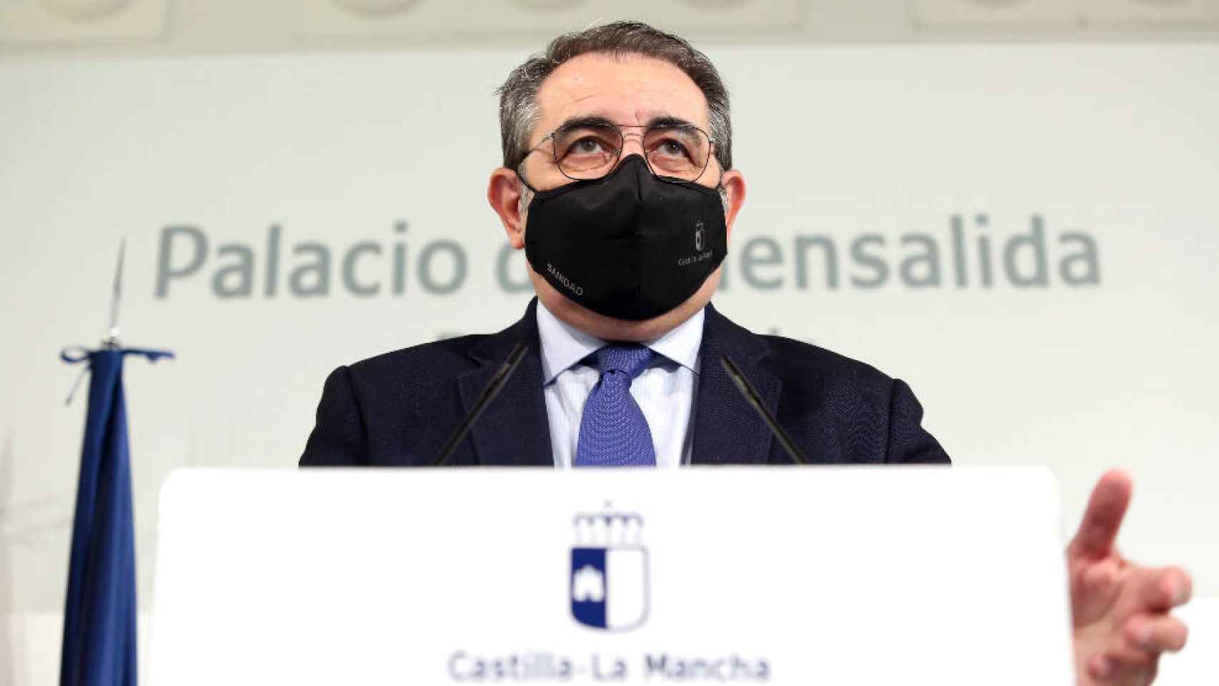 Jesús Fernández Sanz, consejero de Sanidad de Castilla-La Mancha (Ó. HUERTAS)
